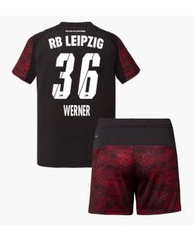 RB Leipzig Timo Werner #36 Maglia Gara Terza Repliche 2025-26 Bambino Maniche Corte